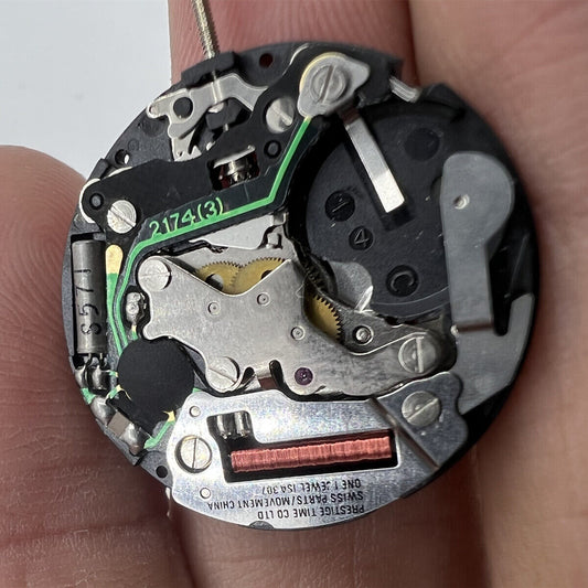 Swiss Made ISA 307 quartz movement watch repair part for 3-hand watches by Watchmakers.