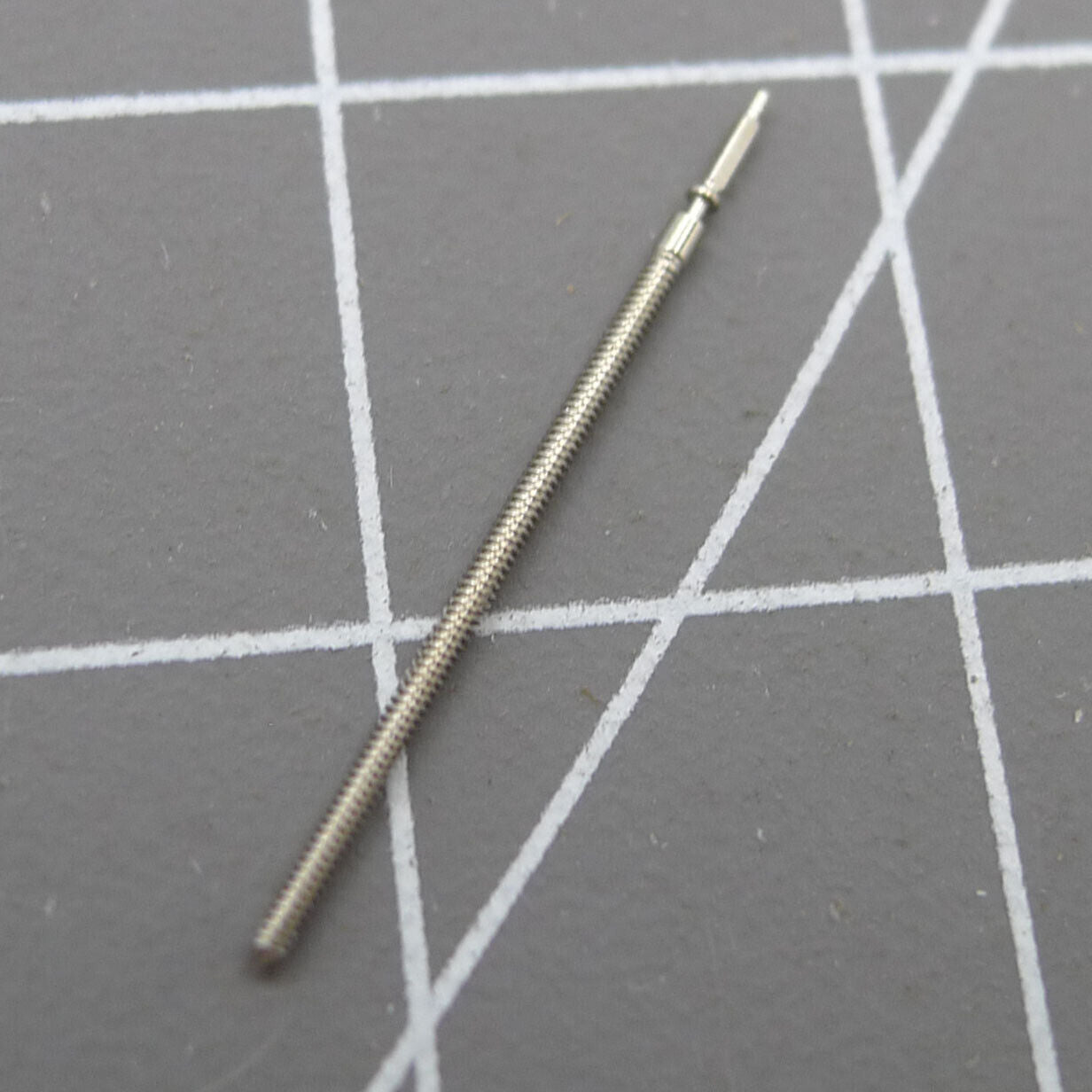 Watch winding stems for ISA125 ISA127 movement, precise fit, ensuring smooth time adjustment.