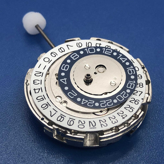 DG2813 Automatisches mechanisches Uhrwerk, 24-Stunden-Anzeige, Silber