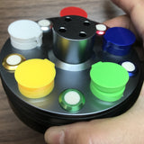 30180 Oil Cup Stand with 5 Containers Watchmakers Tool Watch Repair Accessory