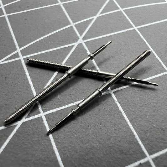 Watch stems compatible with Ronda 6003B 6003D 6004D 6004B 6203B-4H movements, precision fit.