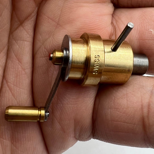 Bergeon 2729-ETA-07 mainspring winder for ETA calibre watch repair, precision spare barrel tool.