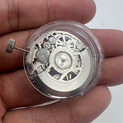 Seagull Silver Hollow ST2502K watch accessory highlighting detailed mechanical movement craftsmanship.