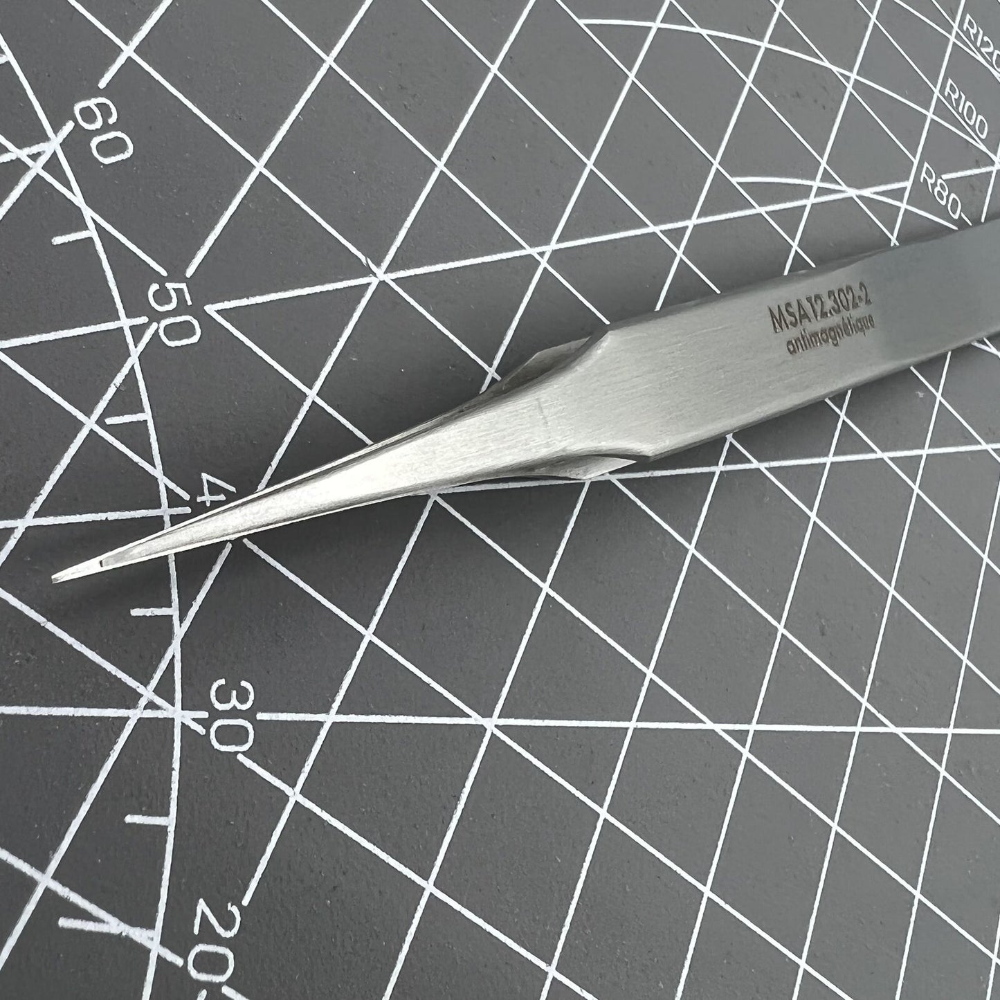 Swiss Made Horotec MSA12.302-2 antimagnetic tweezer for precise watch accessory handling