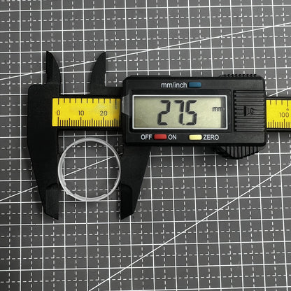 5 Stück Cushion Mount Abstandsringe 6.5x27.5mm für ETA 2824 2836 2846 Uhrwerk