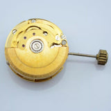 17.2mm Golden Asian Automatic Mechanical Movement for Lady Watch Cufflink Button