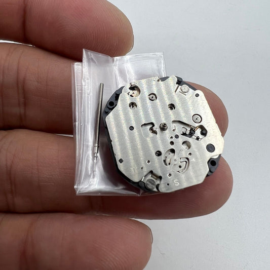 Hattori Epson VX3T quartz watch movement, precision Japanese craftsmanship for reliable timekeeping.