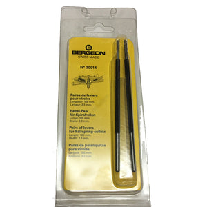 Bergeon 30014 Pairs of levers for Hairspring-Collets 2.5 mm