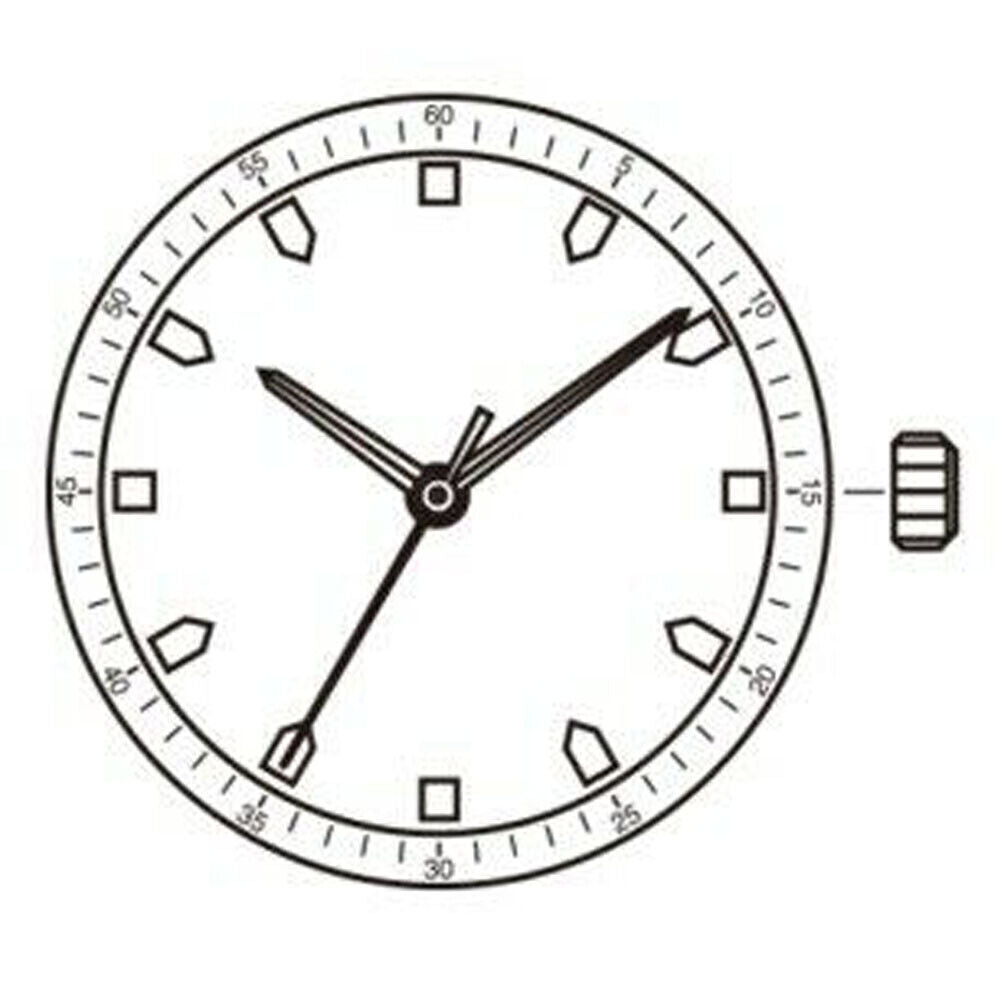 Miyota 2036 Japan Quartz Movement Pack of 1/3/5PCS