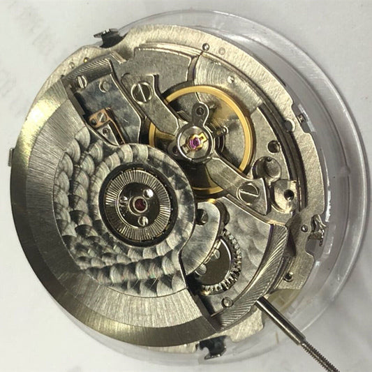 Tianjin Seagull ST25 automatic watch movement with big date and 3 hands, precision mechanical parts.