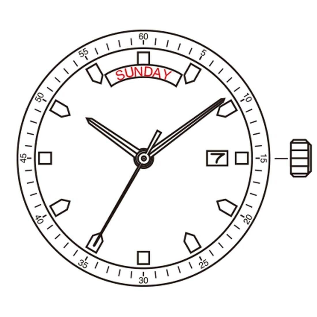 Miyota 2350 Japan Quartz Movement