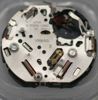 Hattori Epson TMI YM64 YM64A Watch Quartz Movement Japan Made
