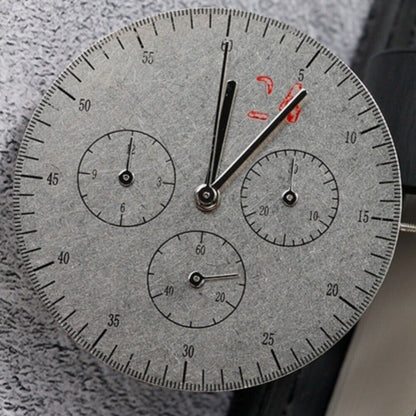 Chinese SL4801 watch accessory showcasing multifunctional mechanical movement with small seconds at 3, 6, and 9 positions, precision engineered.