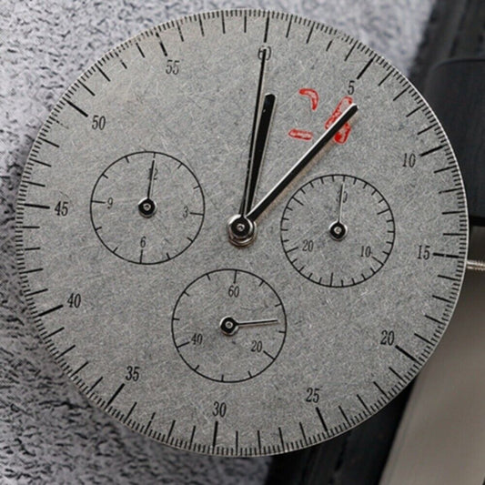 Chinese SL4801 watch accessory showcasing multifunctional mechanical movement with small seconds at 3, 6, and 9 positions, precision engineered.