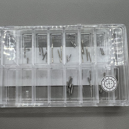 65 Stück Uhren Aufzugswellen Verlängerungen 13 Größen Set AM-678SE65