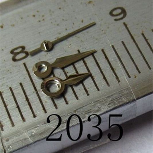Silber polierter 6-mm-Uhrzeiger in Pfeilform für Miyota 2035 2115 2105 2305 2315