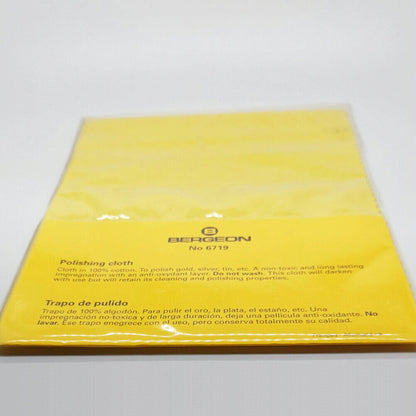 Bergeon 6719 Impregnated Pure Cotton Polishing Cloth Gold Silver