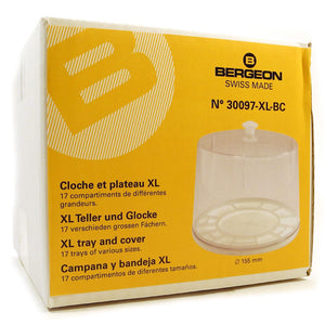 Bergeon 30097-XL-BC Dust Cover & Tray Extra Large for Watch Movements