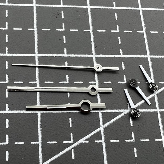 2er Set goldene Leuchtzeiger für Miyota 8200 Uhrwerk Referenz P1-H5-NO7