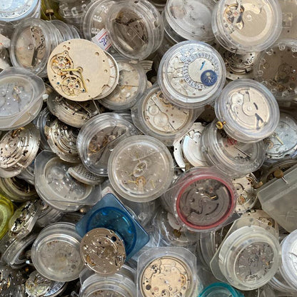 Automatic mechanical watch movement for disassembled practice, China made, ideal for watch repair enthusiasts.