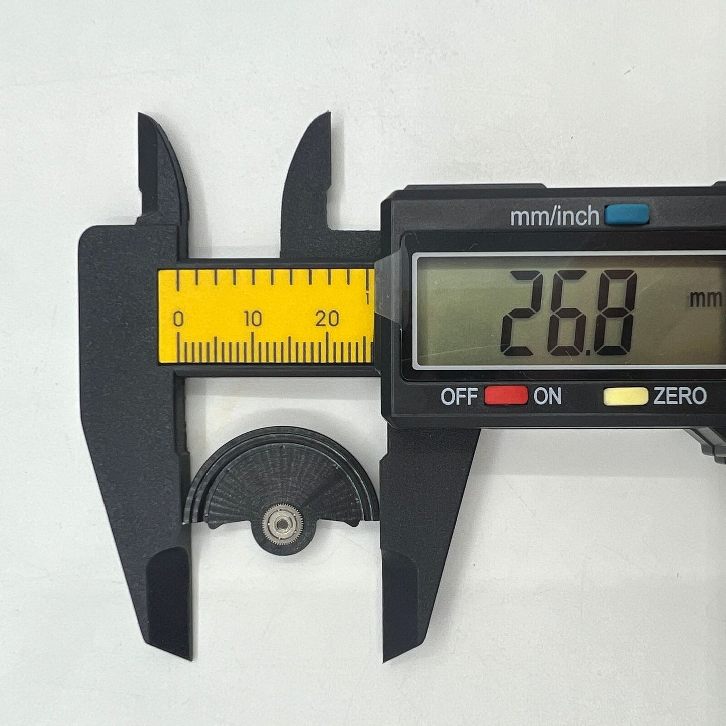 Black Line Wave carved rotor oscillating weight for Miyota NH35 NH36 movement, boosting style and performance.