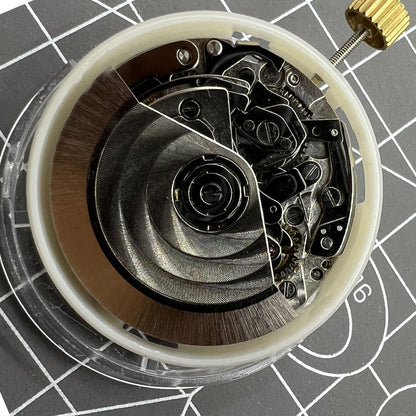 Dandong 7750 automatic watch with ultra-thin case and small seconds subdial at 6 o'clock.