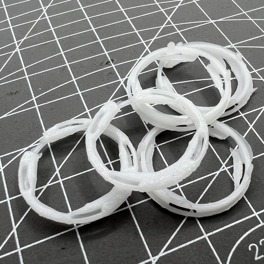 3.6mm height spacer ring for Miyota 2035 watch cases, compatible with 19-35mm diameters from.