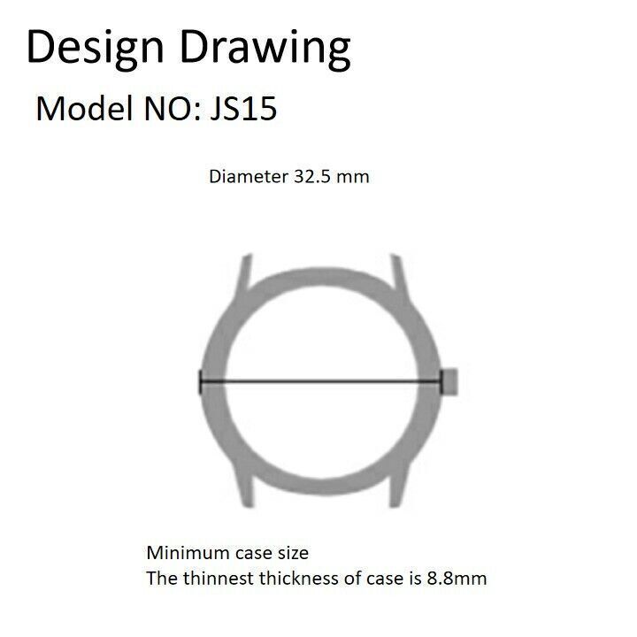 Miyota JS15 Japan Quartz Movement Japan Made