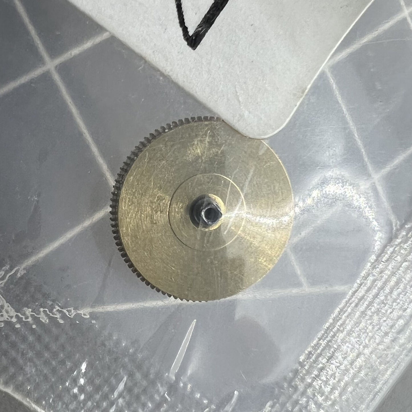 Original Barrel with complete mainspring and axis for RLX2235 watch movement, precision fit replacement part.