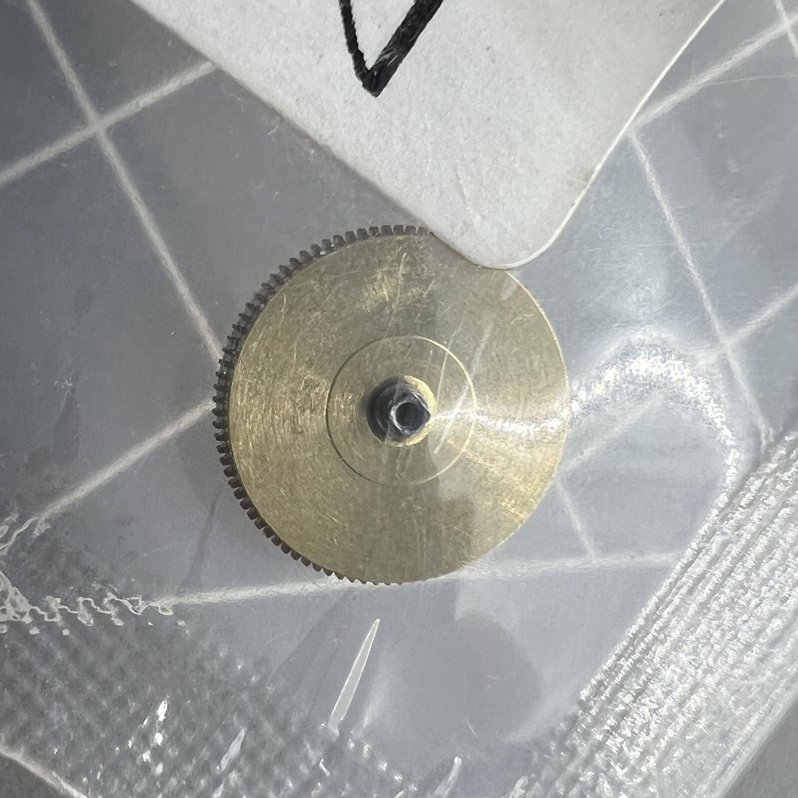 Original Barrel with complete mainspring and axis for RLX2235 watch movement, precision fit replacement part.