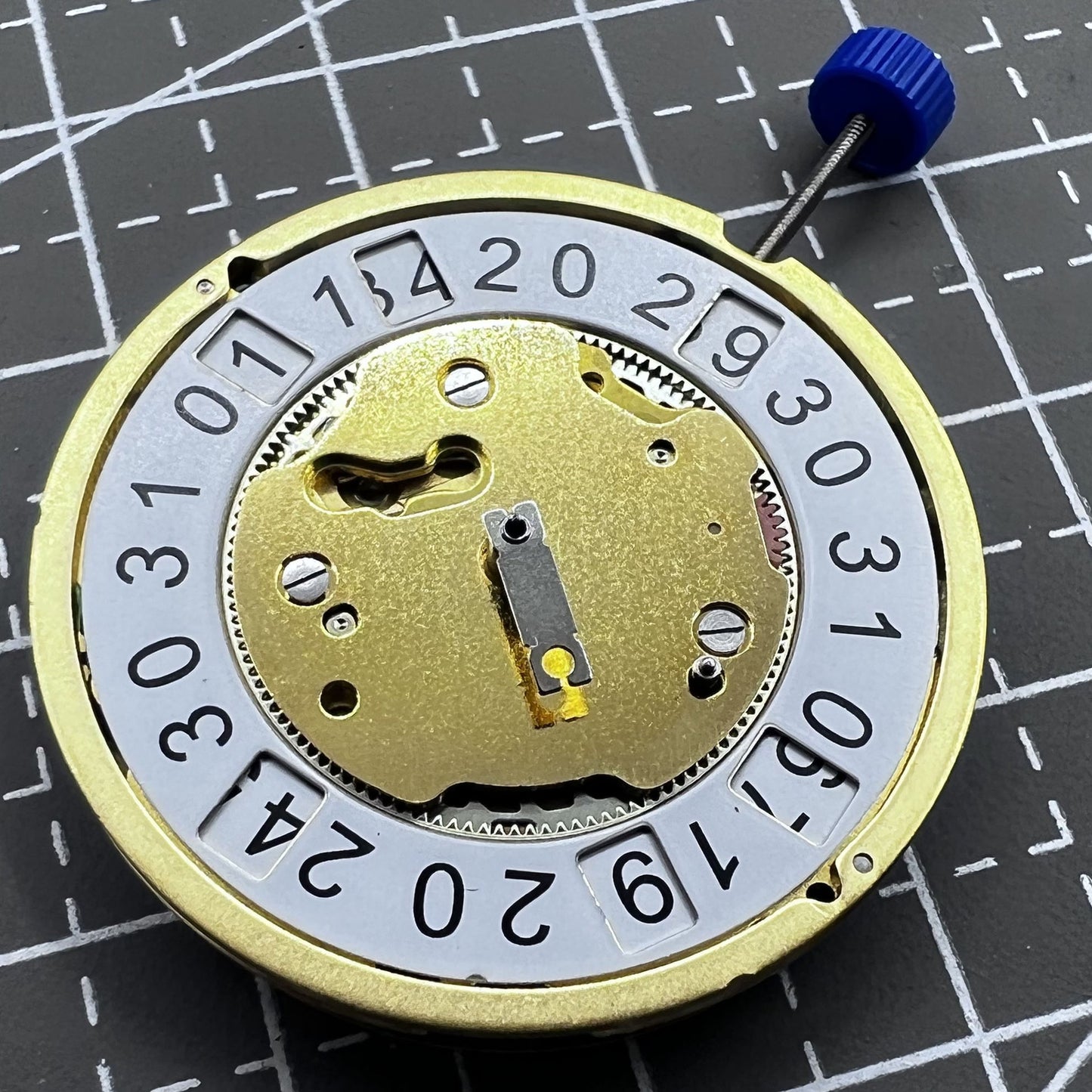 Schweizer Ronda 4210B 4210.B Goldenes Quarzuhrwerk Schweizer Uhrwerk