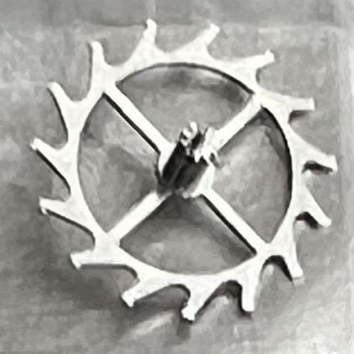 Pack of 3 Escape Wheels for ST3601 watch movements, compatible 6497/6498 replacement parts.