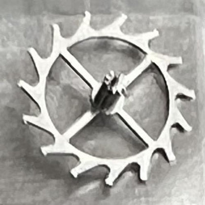 Pack of 3 Escape Wheels for ST3601 watch movements, compatible 6497/6498 replacement parts.