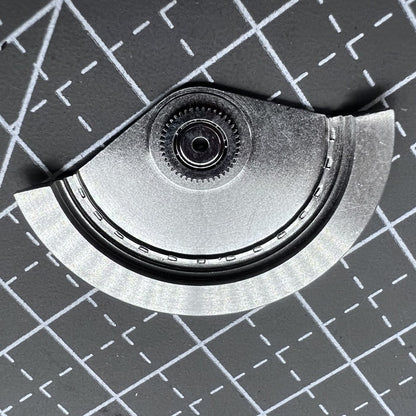 Silver Rotor Oscillating Weight with Bearing for Movement Asian 7750 7751 7753