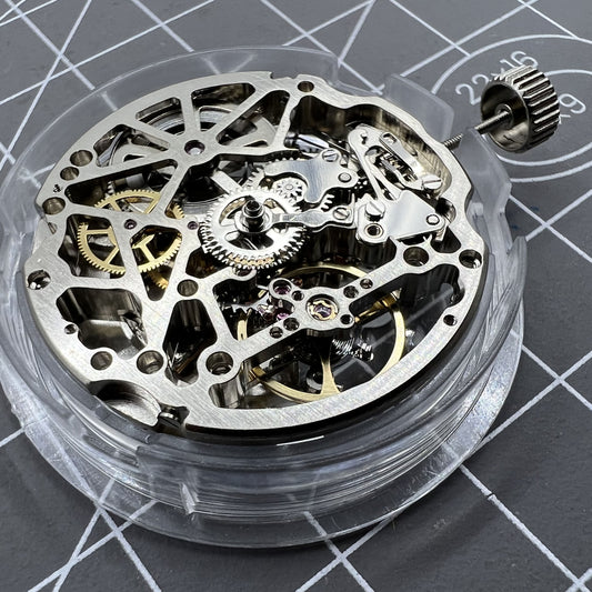 Mouvement mécanique automatique Seagull Silver Hollow ST2502K 