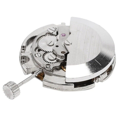 China Made Men Tianjin Seagull ST6 automatic watch movement with precision mechanical gears and intricate design.