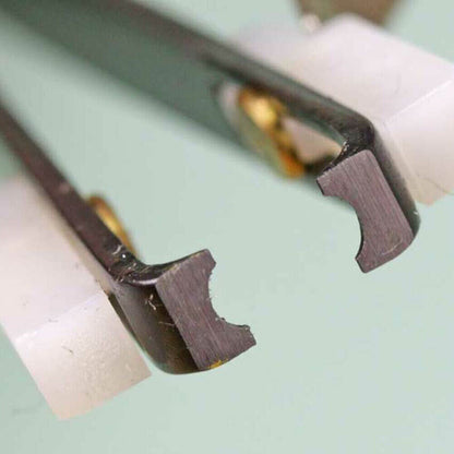 Swiss Made Bergeon 4344-9 watch crown remover for split stem replacement, precision tool for horology