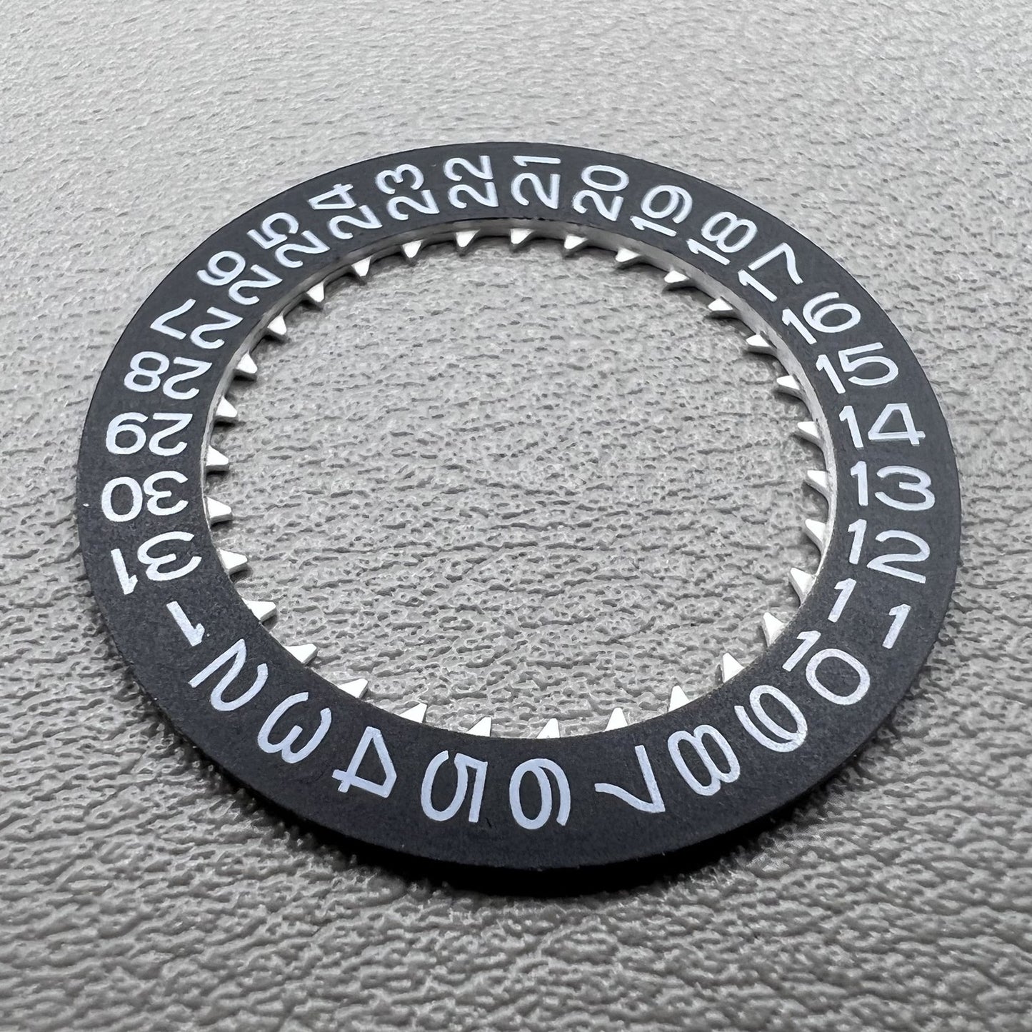 2 Stück Schwarze Datums Scheiben Datumsscheibe passend für NH35 und NH36