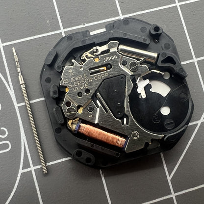 Hattori Epson TMI VX3K VX3KE Watch Quartz Movement Date At 3 Japan Made