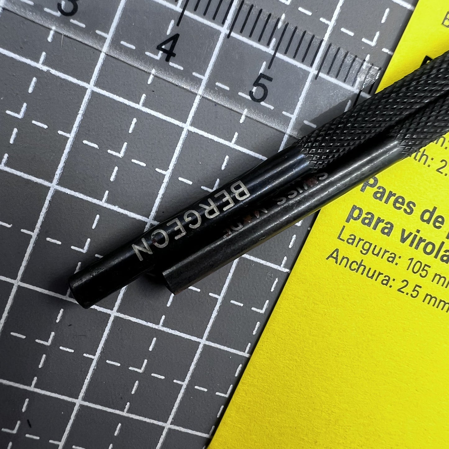 Bergeon Swiss Paar Hebel für Spiralfeder Klemmen 2 5 mm Modell 30014