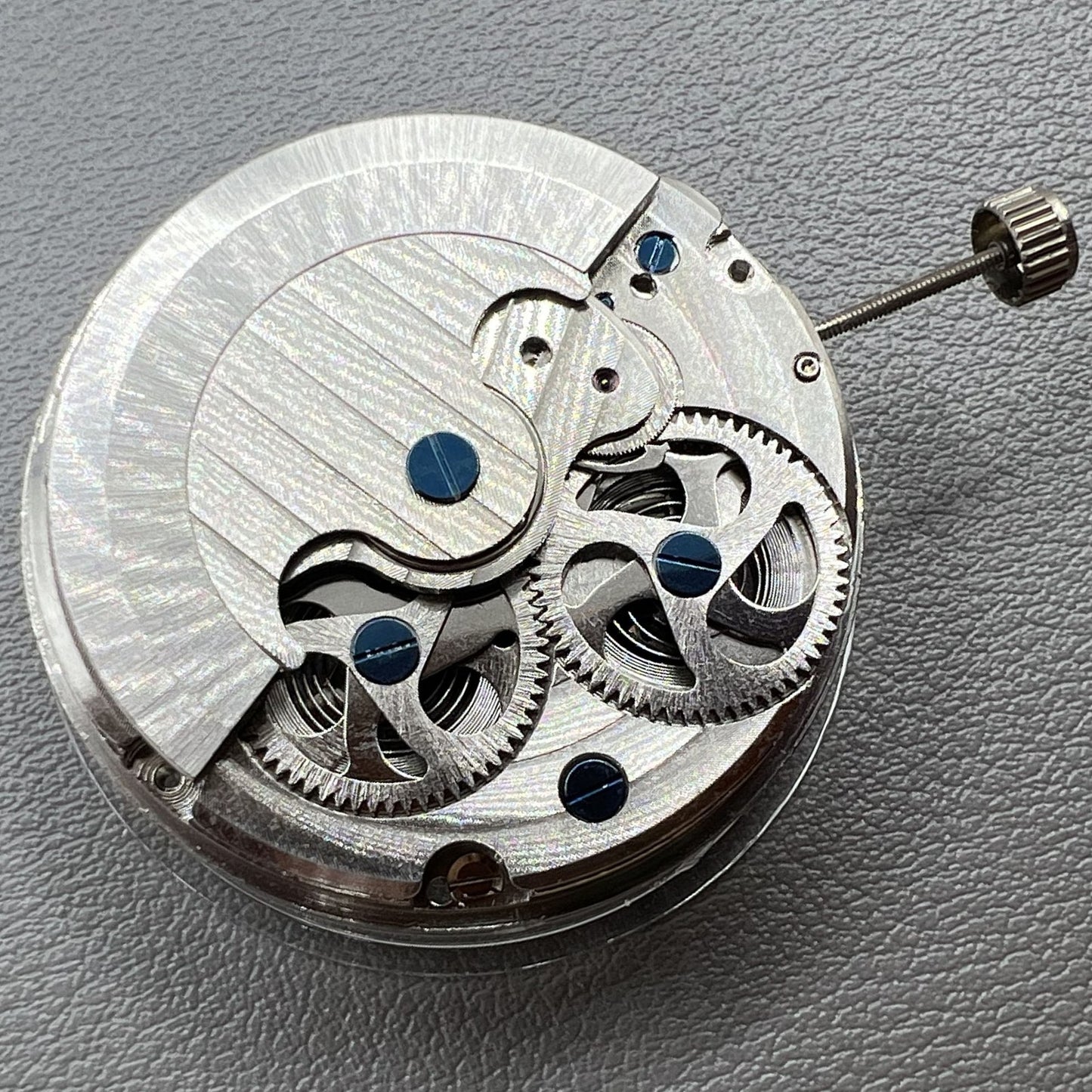Mechanisches (automatisches) Uhrwerk mit hohler Doppelfeder aus Hangzhou 