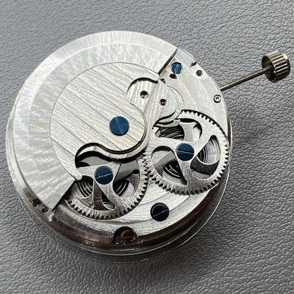 Mechanisches (automatisches) Uhrwerk mit hohler Doppelfeder aus Hangzhou 