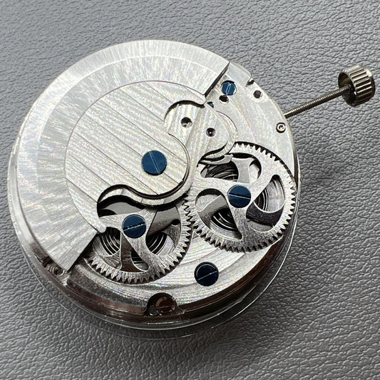 Mechanisches (automatisches) Uhrwerk mit hohler Doppelfeder aus Hangzhou 