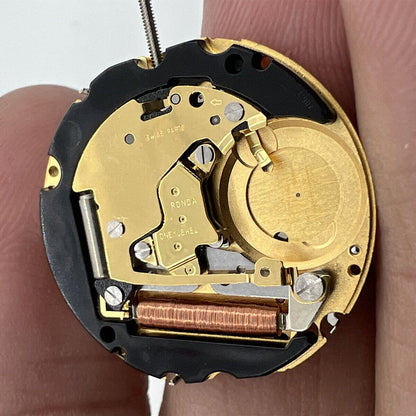 Ronda 706.3 quartz watch movement mechanism for precise timekeeping and durability.