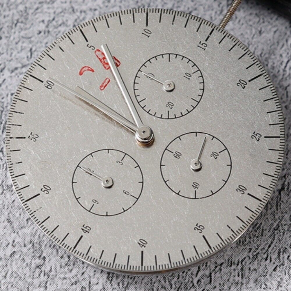 Chinese SL4801 watch accessory showcasing multifunctional mechanical movement with small seconds at 3, 6, and 9 positions, precision engineered.