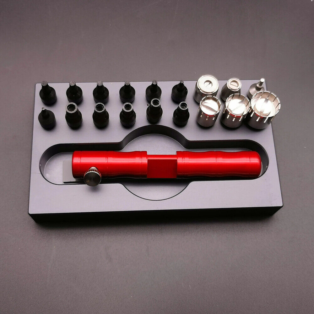 Watch Crown Tube Tool, designed for precise removal and installation of watch battery pushers.