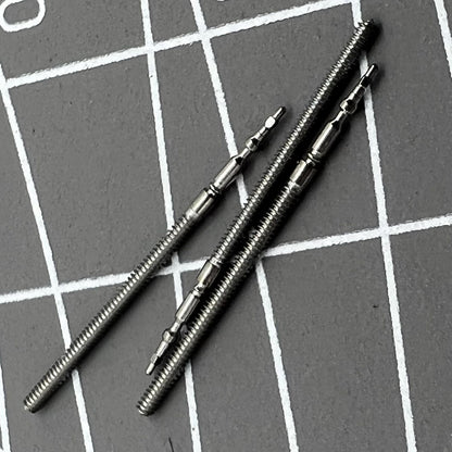 Set of 5 generic watch winding stems for Miyota GL20 GL30 movements, ensuring precise time adjustments.