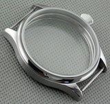 44mm Watch Case Stainless Steel Case for ETA 6497 or 6498 Seagull ST3600/ST3621