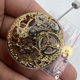 Seagull ST3600 Mechanical Golden Hollow Movement for ETA 6497 Second at 9