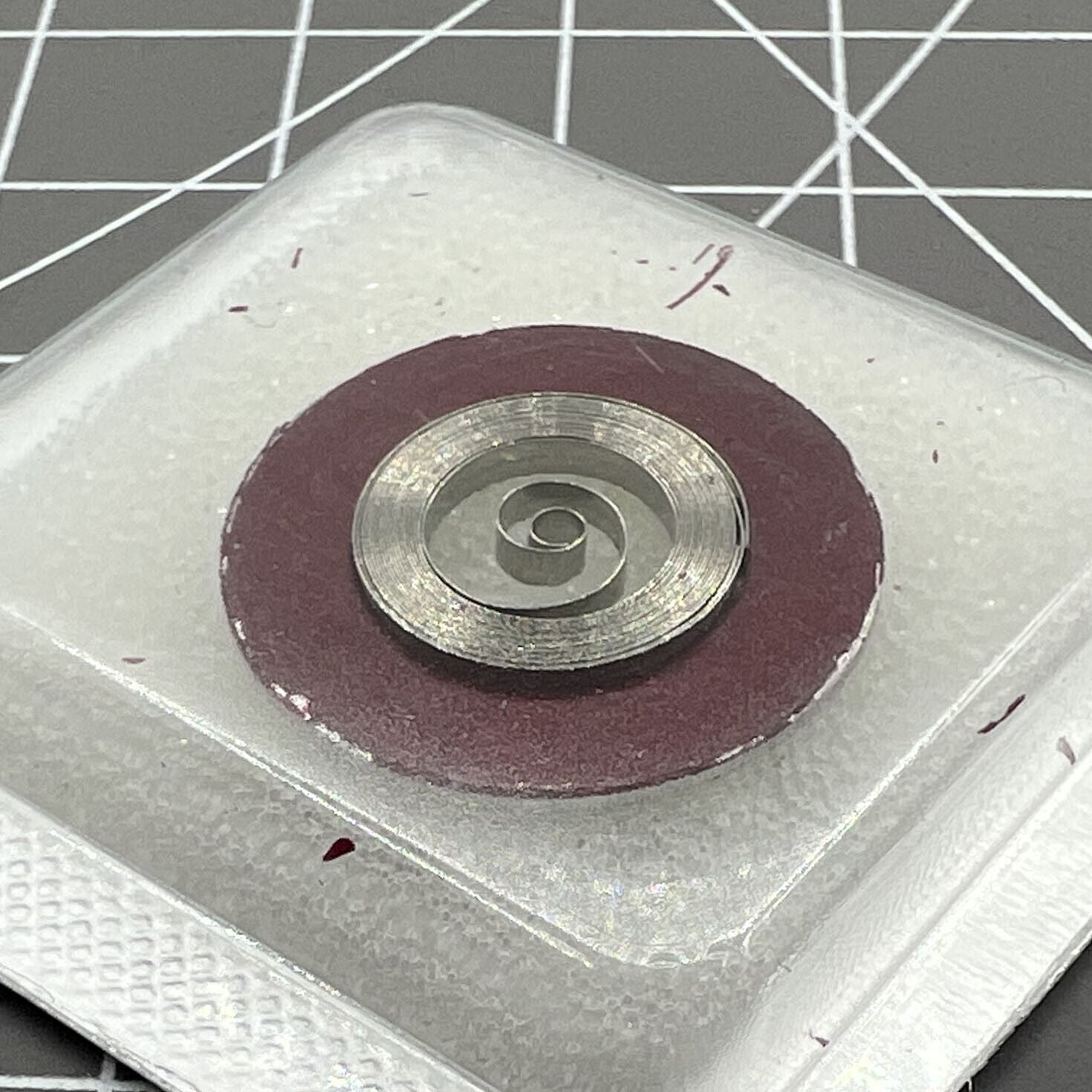 Replacement mainspring for ETA C07.111 C07.121 watch movement, high-quality precision part.